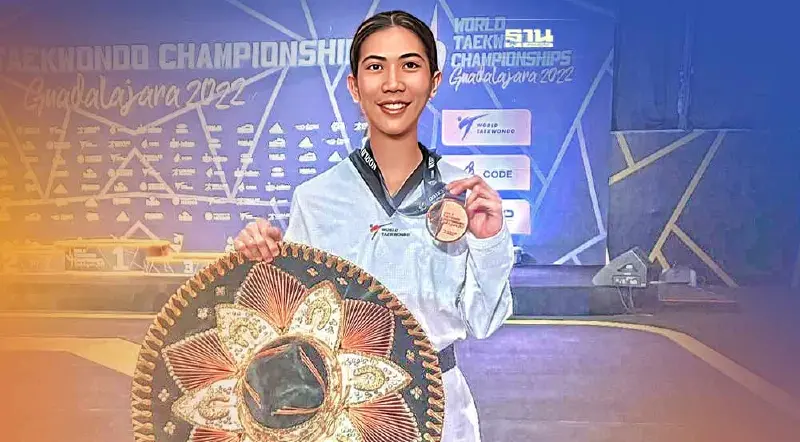 "เทนนิส"พาณิภัค พ่ายเจ้าถิ่นเม็กซิโก รับเหรียญทองแดง เทควันโดโลก