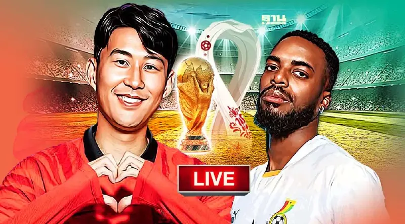 "ถ่ายทอดสดฟุตบอลโลก" วันที่ 28 พ.ย. "เกาหลีใต้-กานา" ดูบอลสดช่องไหน เช็คเลย "ถ่ายทอดสดฟุตบอลโลก" วันที่ 28 พ.ย. "เกาหลีใต้-กานา" ดูบอลสดช่องไหน เช็คเลย