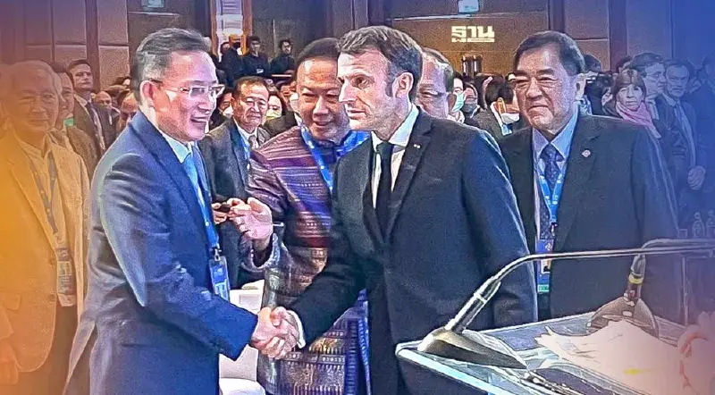 “กรุงไทย” กล่าวต้อนรับประธานาธิบดีฝรั่งเศส บนเวที APEC 2022