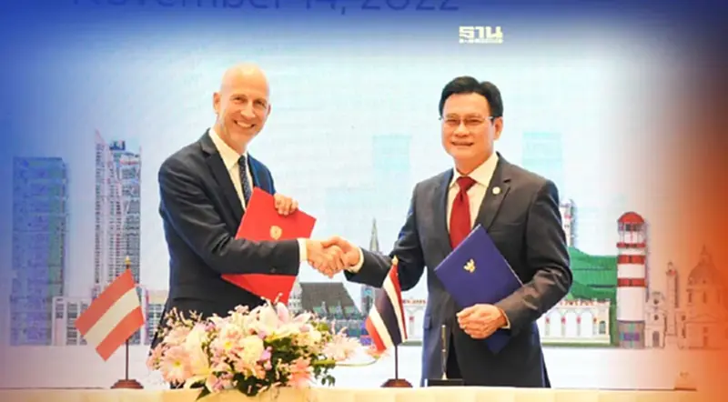 สร้างประวัติศาสตร์การค้า “พาณิชย์” ลุยการค้าออสเตรียดันความร่วมมือ 10 ด้าน สร้างประวัติศาสตร์การค้า “พาณิชย์” ลุยการค้าออสเตรียดันความร่วมมือ 10 ด้าน