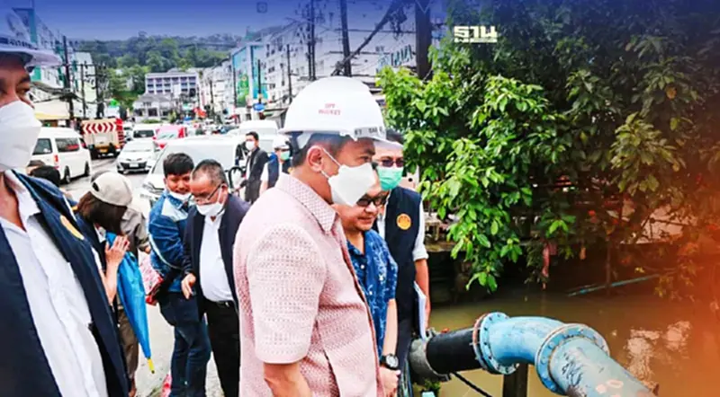 กรมโยธา ฯ เร่งก่อสร้างโครงการ ป้องกันน้ำท่วมพื้นที่ชุมชนป่าตอง ภูเก็ต กรมโยธา ฯ เร่งก่อสร้างโครงการ ป้องกันน้ำท่วมพื้นที่ชุมชนป่าตอง ภูเก็ต