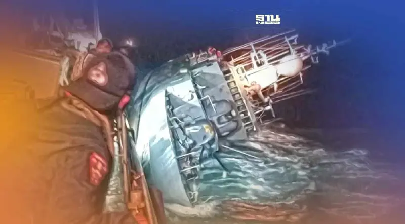 รอดอีก 3  ลูกเรือ เรือหลวงสุโขทัย ผบ.ทัพเรือสั่งเพิ่มกำลัง ค้นหา 28 นาย