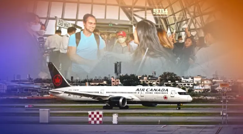 "บินตรงกรุงเทพ-แคนาดา" ไฟลท์ประวัติศาสตร์ Air Canada ลงจอดสุวรรณภูมิแล้ว "บินตรงกรุงเทพ-แคนาดา" ไฟลท์ประวัติศาสตร์ Air Canada ลงจอดสุวรรณภูมิแล้ว