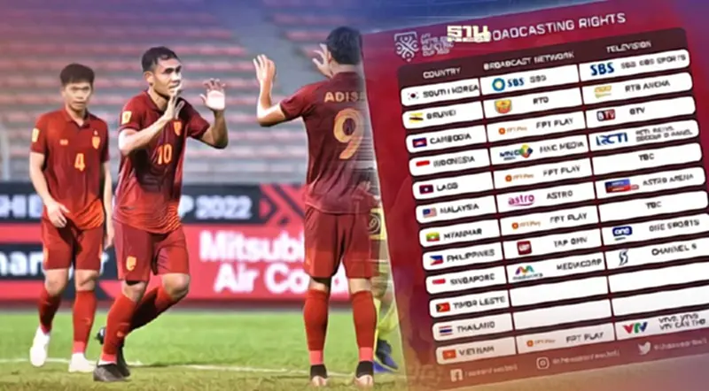 ถ่ายทอดสดฟุตบอลชิงแชมป์อาเซียน 2022 ไทย vs ฟิลิปปินส์ 26 ธ.ค.นี้ ช่องไหน ถ่ายทอดสดฟุตบอลชิงแชมป์อาเซียน 2022 ไทย vs ฟิลิปปินส์ 26 ธ.ค.นี้ ช่องไหน