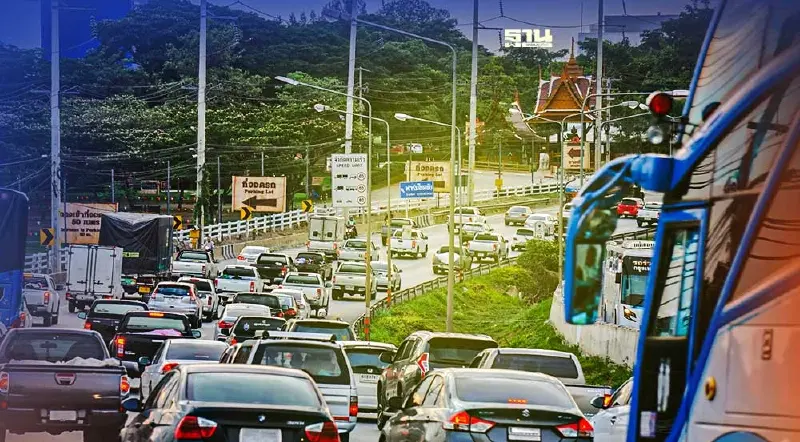 คมนาคม อัพเดท 7 เส้นทางเลี่ยงรถติด เดินทาง 'ปีใหม่2566' พร้อมแผนที่