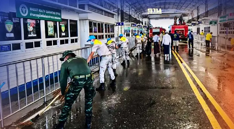 แม่สอดลุ้นเมียนมาเปิดด่านสะพานมิตรภาพฯ1รับปีใหม่