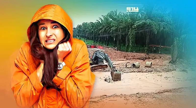 เช็คด่วน! 4 จังหวัดน้ำท่วม/ดินสไลด์ การจราจรผ่านไม่ได้ 2 แห่ง