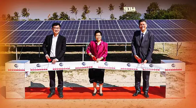 ซุปเปอร์แนป เดินหน้าดาต้าเซ็นเตอร์สีเขียว ใช้พลังงานสะอาดจากแสงอาทิตย์