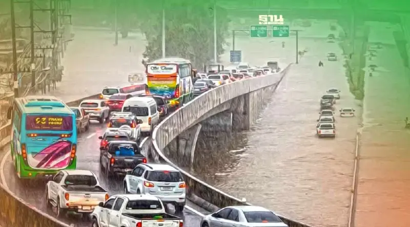 ปภ.เผยน้ำท่วมหาดใหญ่-สงขลา กระทบ 3 หมื่นหลังคาเรือน
