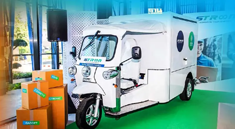 STRON ผนึกพันธมิตร ตั้งเป้าไทยศูนย์กลางผลิต SMART E-TUK STRON ผนึกพันธมิตร ตั้งเป้าไทยศูนย์กลางผลิต SMART E-TUK