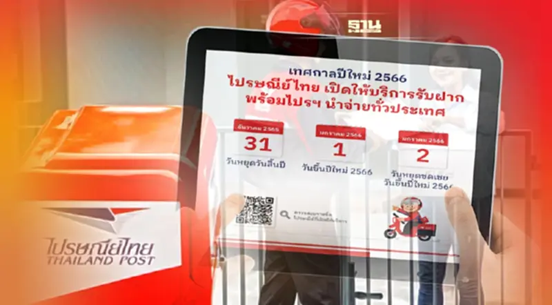 ปีใหม่ไปรษณีย์หยุดวันไหนเปิดรับฝากและนำจ่ายหรือไม่ตรวจสอบที่นี่ ปีใหม่ไปรษณีย์หยุดวันไหนเปิดรับฝากและนำจ่ายหรือไม่ตรวจสอบที่นี่