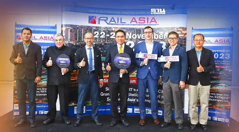 AES ดึงบิ๊กเนมจัดใหญ่ RAIL Asia 2023 ดันเงินสะพัด 2,500 ล้าน