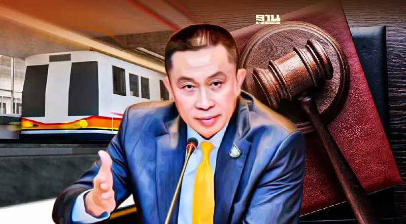 “ศักดิ์สยาม” แนะ รฟม. รอศาลปกครองตัดสิน สางคดีรถไฟฟ้าสายสีส้ม