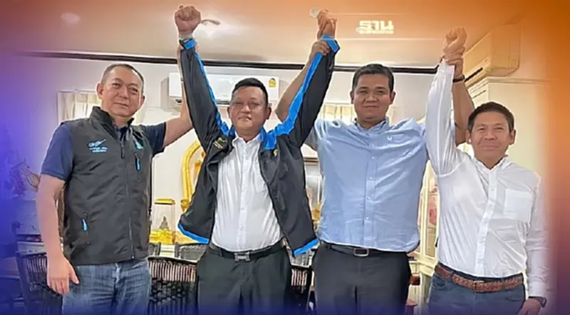ปชป.เปิดตัว "ลูกหมี – ศิลป์ชัย" ชิง ส.ส.เมืองคอน แทน"พิมพ์ภัทรา" ปชป.เปิดตัว "ลูกหมี – ศิลป์ชัย" ชิง ส.ส.เมืองคอน แทน"พิมพ์ภัทรา"
