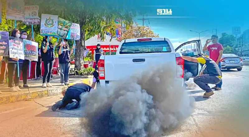 รัฐเข้มตรวจจับ ปรับจริง – ห้ามใช้รถควันดำ รัฐเข้มตรวจจับ ปรับจริง – ห้ามใช้รถควันดำ