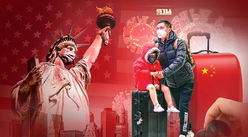 สหรัฐจ่อออกมาตรการรับมือนักเดินทางจากจีน หวั่นแพร่โควิดพันธุ์ใหม่