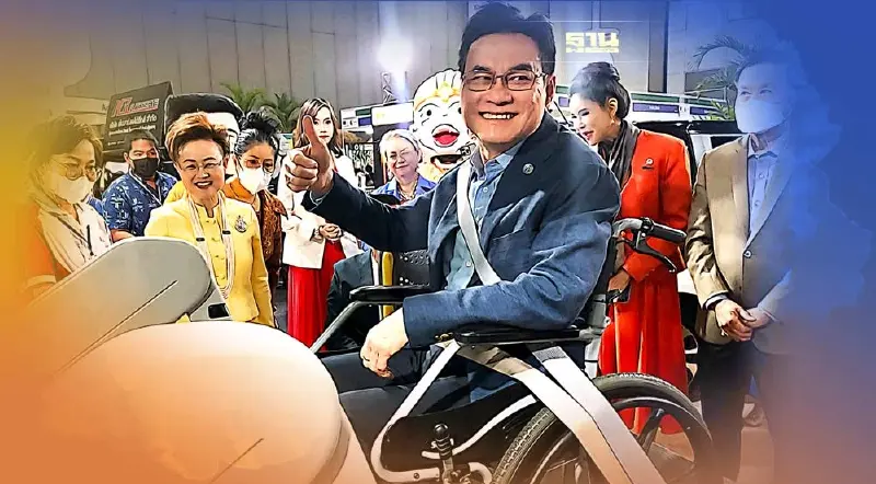 จุรินทร์ตั้งเป้าจ่ายเบี้ยคนพิการเดือนละพัน"ถ้วนหน้า"