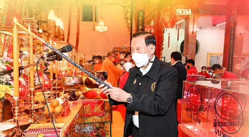 "ศาลเจ้าไต้ฮงกง"จัดพิธีจุดเทียนเปิดงานเทศกาลตรุษจีน ประจำปี 2566