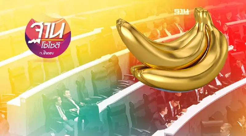 ส.ว.ชำแหละ พรรคการเมือง แจกกล้วย 80 กิโลกรัม