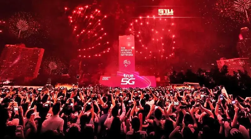 “ทรู” เปิดท็อป 5 ยอดใช้งานดาต้าช่วงเคาท์ดาวน์ กรุงเทพฯ ครองแชมป์