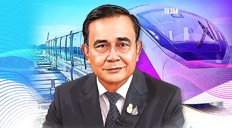 รถไฟฟ้าสายสีชมพู คืบเกือบ 100%  เตรียมใช้งานปีนี้