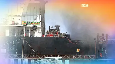 "เรือบรรทุกน้ำมันระเบิด" ล่าสุดตายแล้ว 5 ศพ สูญหาย 3 ราย