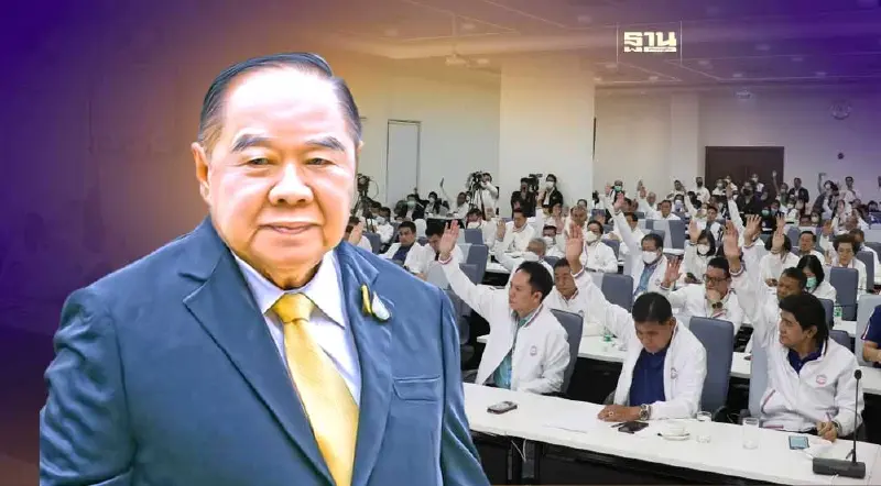 พปชร.มติเอกฉันท์เลือก“บิ๊กป้อม”เป็นแคนดิเดตนายกฯ คนเดียว 