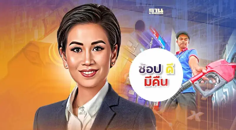 เติมน้ำมันรถ อย่าลืม! ร่วม"ช้อปดีมีคืน"