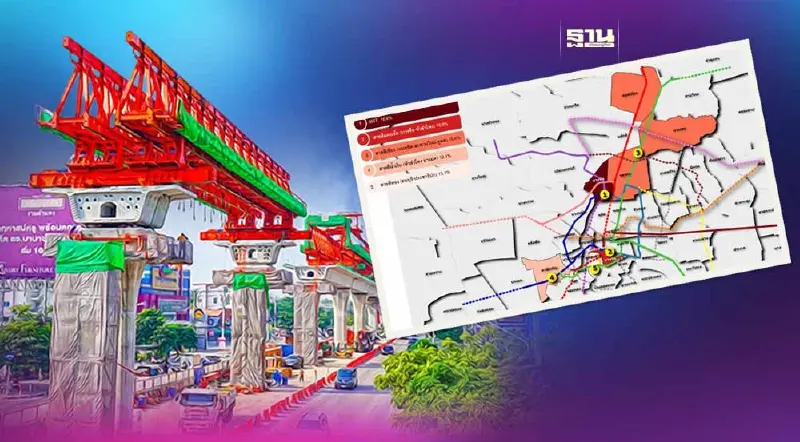 5 อันดับทำเลรถไฟฟ้า ราคาที่ดินเพิ่มสูงสุด