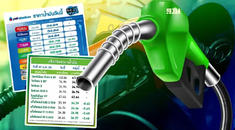 ราคาน้ำมันพรุ่งนี้2566 ปตท. บางจาก ปรับลด 40 สต. ล่าสุดลิตรละกี่บาท ราคาน้ำมันพรุ่งนี้2566 ปตท. บางจาก ปรับลด 40 สต. ล่าสุดลิตรละกี่บาท