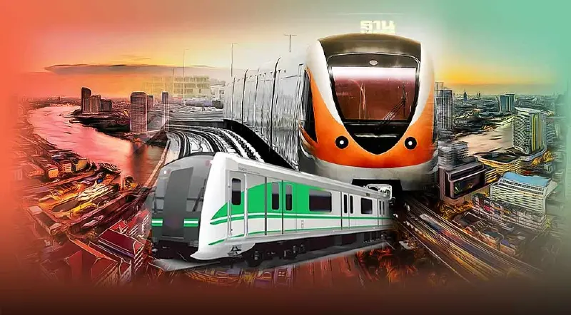 อลเวงข้ามปี ศึกรถไฟฟ้าสายสีส้ม ปะทะ สายสีเขียว