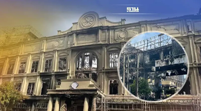 กัมพูชาสั่งรื้อซาก ‘กาสิโนแกรนด์ไดมอนด์ฯ’ ปอยเปตแล้วหลังไฟเผาวอด