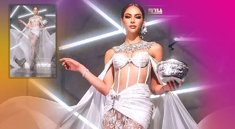 สงกรานต์เทวี ชุดประจำชาติ “แอนนา เสือ” ประกวด Miss Universe 2022