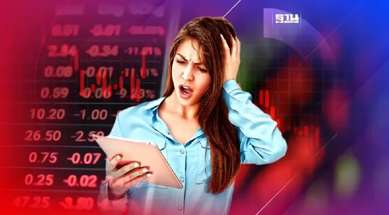 วูบยกกระดาน ตลาดหุ้นไทยปิดแดนลบร่วง 18.45 จุด