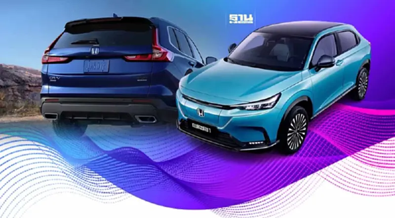 ฮอนด้า ผลิตไฮบริดทุกรุ่นในไทย เปิดตัว Honda CR-V 2023 - เข็น Honda HR-V EV สู้จีน ฮอนด้า ผลิตไฮบริดทุกรุ่นในไทย เปิดตัว Honda CR-V 2023 - เข็น Honda HR-V EV สู้จีน