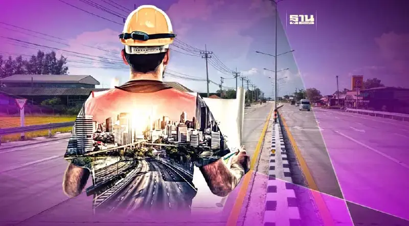 เปิดใช้ปลายปี 2566  ขยายถนน4เลน ทล.3056 บ้านหว้า – ภาชี