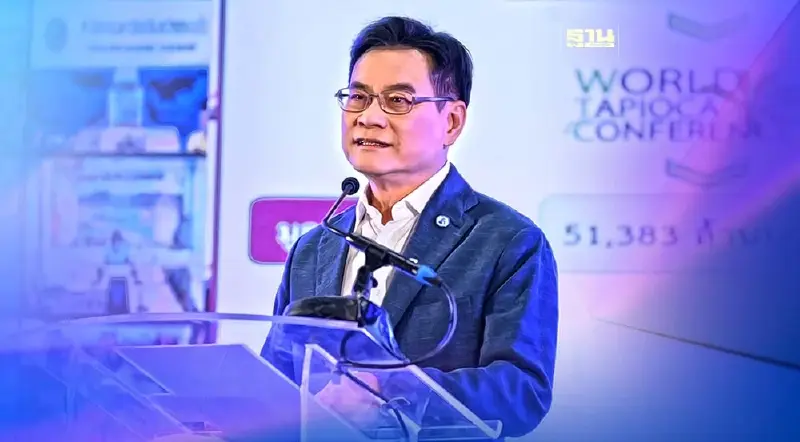 “จุรินทร์”โชว์วิชั่นดันไทยเป็นคลังมันสำปะหลังป้อนโลก