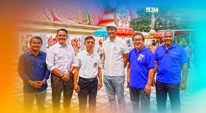 “กรณ์”นำทีมบุกฉะเชิงเทรา ท่องแลนด์มาร์คเศรษฐกิจสายมู