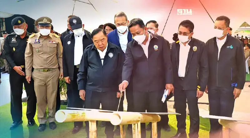 พล.อ.ประวิตร ติดตามความก้าวหน้า ปตร.ศรีสองรักฯ เมืองเลย