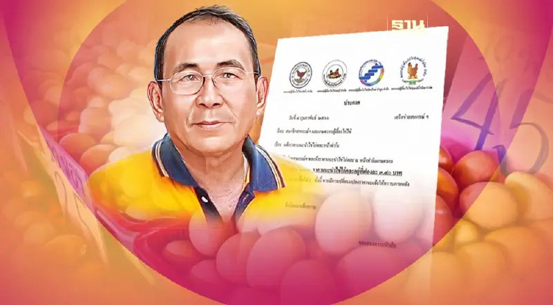 ด่วน !ราคาไข่ไก่ปรับลด 20สตางค์ มีผลวันนี้