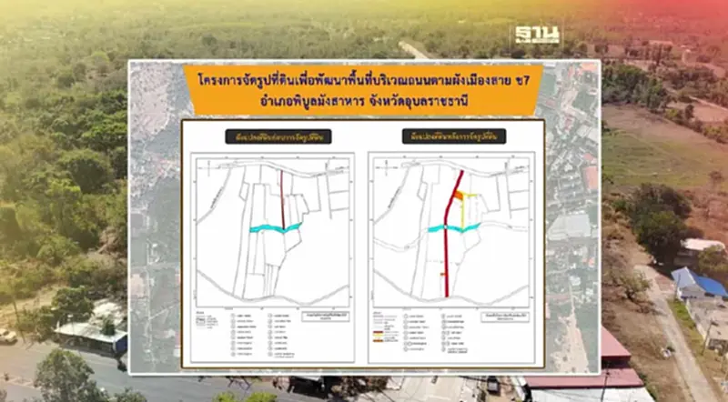 “จัดรูปที่ดิน” ทะลวงที่ดินตาบอดพลิกโฉมเมืองพิบูลมังสาหาร “จัดรูปที่ดิน” ทะลวงที่ดินตาบอดพลิกโฉมเมืองพิบูลมังสาหาร