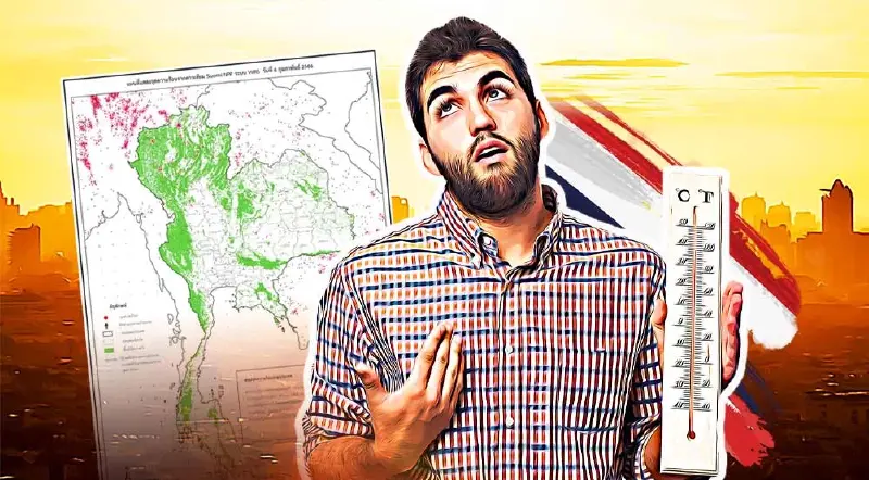 GISTDA เผยข้อมูลดาวเทียม ไทยพบจุดความร้อน 619 จุด