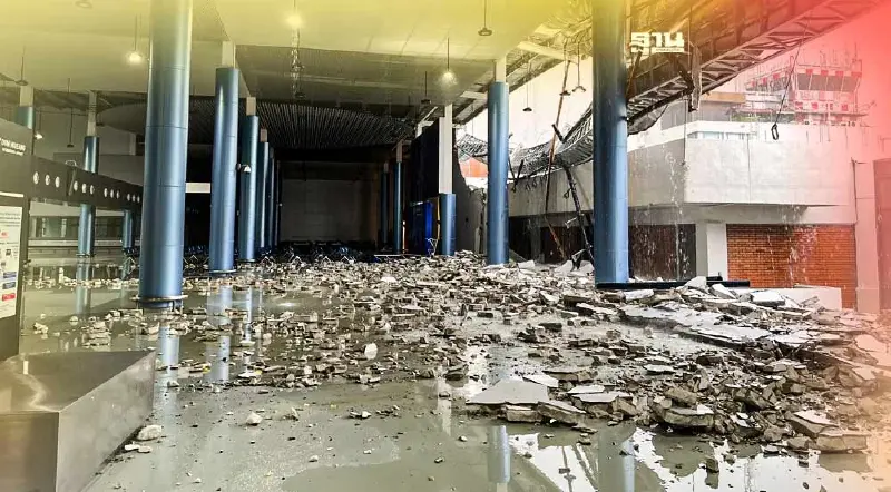 เอกชนอ่วมจ่ายเพิ่ม 12.9 ล้าน ปมอาคารสนามบินดอนเมืองถล่ม