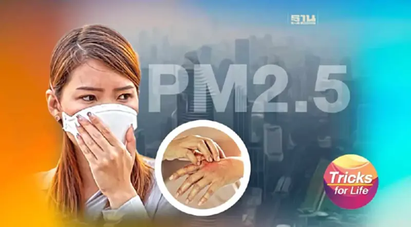 PM2.5 กับผลกระทบทางผิวหนัง PM2.5 กับผลกระทบทางผิวหนัง