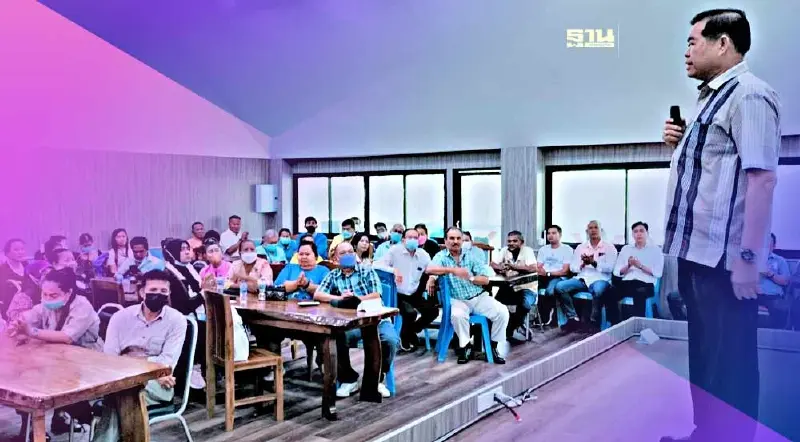 “นิพนธ์”ติวเข้มทีม ปชป. รับศึกเลือกตั้ง ส.ส.สงขลา