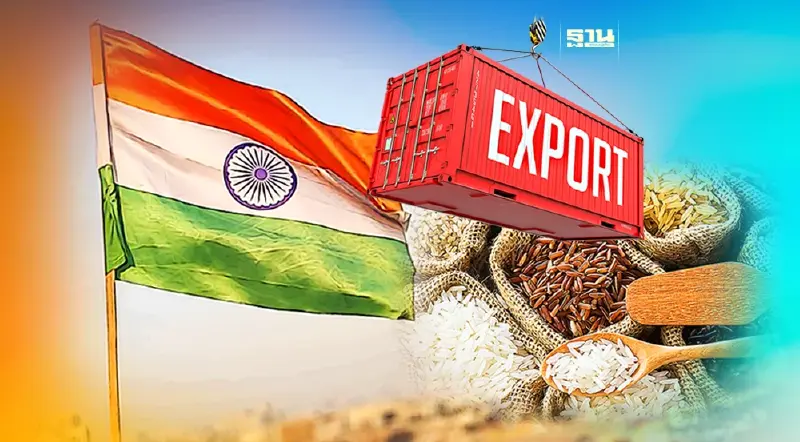 อินเดียรั้งเบอร์1ส่งออกข้าวโลก ด้านผู้ส่งออกข้าวจี้แบงก์ชาติคุมค่าบาท