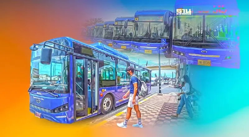 “คมนาคม” ปักธงปี 66 ให้บริการรถเมล์ไฟฟ้า 3.1 พันคัน ใน 45 เส้นทาง