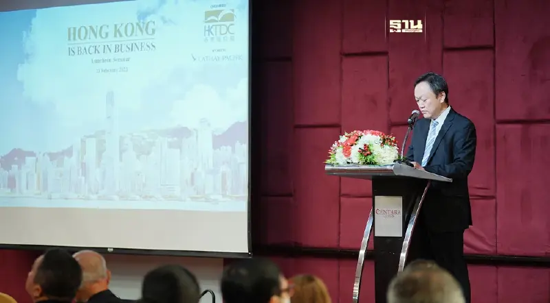 ฮ่องกงพร้อมสนับสนุนการขยายธุรกิจไทยไปทั่วโลก