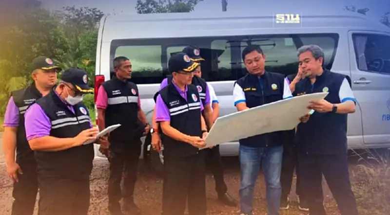 โครงการชลประทานพัทลุง ติดตามเส้นทางเบี่ยงน้ำ Flood way โครงการชลประทานพัทลุง ติดตามเส้นทางเบี่ยงน้ำ Flood way