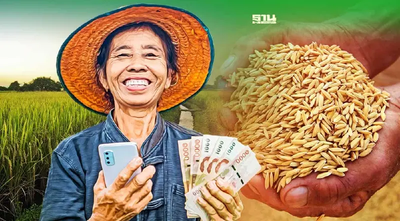 ประกันรายได้ข้าวงวดที่ 25  ธ.ก.ส.จ่ายเงิน 5 เม.ย.